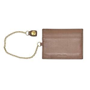 Prada Chain Cardholder Wallet